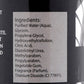 Photo of the ingredients list.