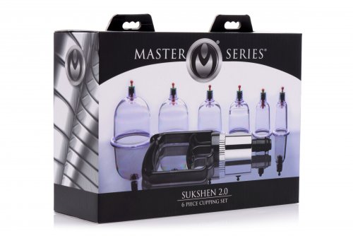 Master Series Sukshen Cupping Set with Acu-Points in package.
