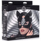 Master Series Naughty Kitty Mask (black) in package.