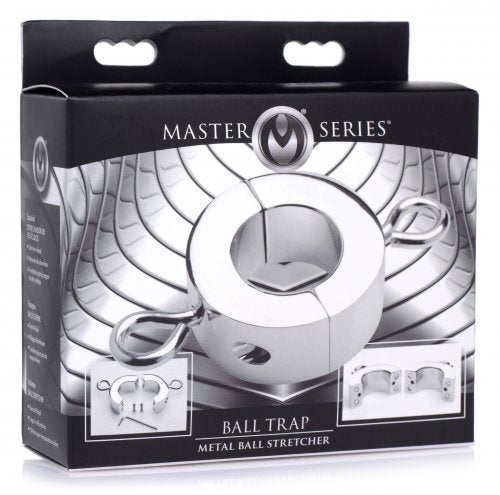 Master Series Ball Trap Metal Ball Stretcher Lock with Key in package.