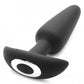 Back side angle view of the vibrating butt plug.