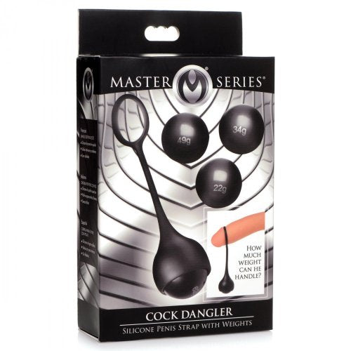 Master Series Cock Dangler in the package.
