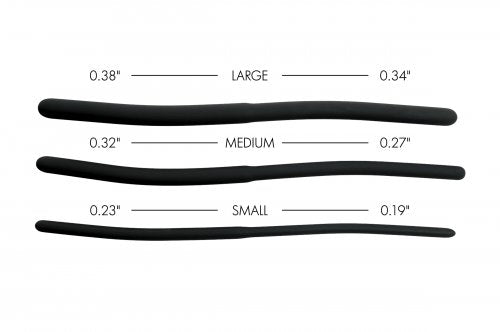 Image showing the dimensions of each of the sounds (as mentioned on the description).