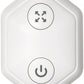 Close-up image of the remote for the  Bubble Butt Silicone Inflatable Rechargeable Anal Plug w/ Remote Control from Zero Tolerance.