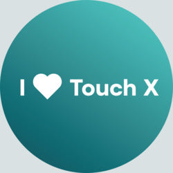 Emblem saying I Love Touch X (in our Top 100! Collection)